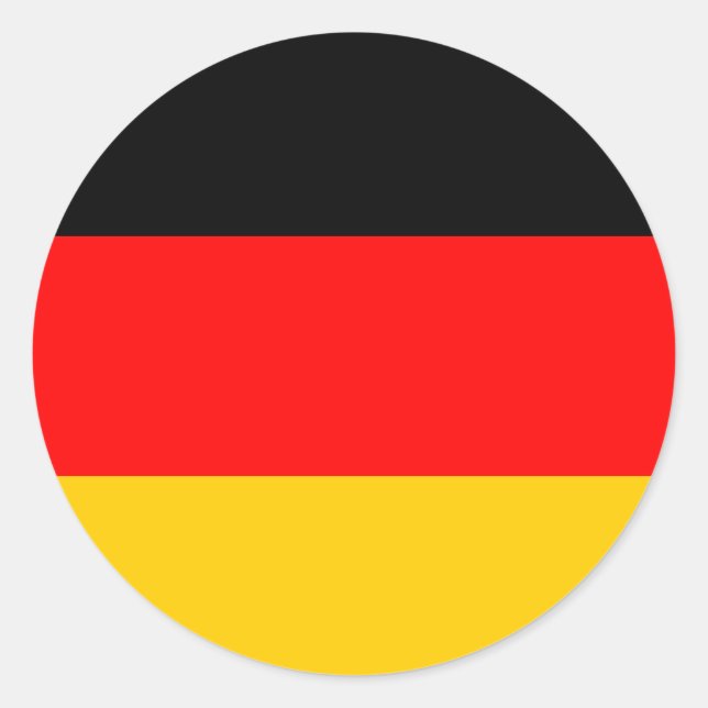 German Flag Sticker (Front)