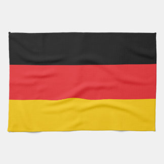 German flag tea towel