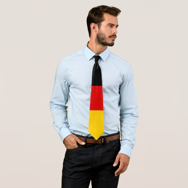 German flag tie (In Situ)
