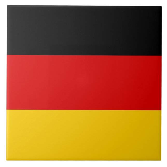 German Flag Tile (Front)
