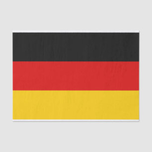 German Flag Tissue Paper