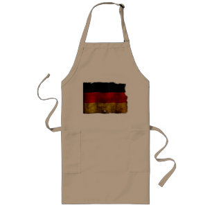 German Flag - Vintage Long Apron