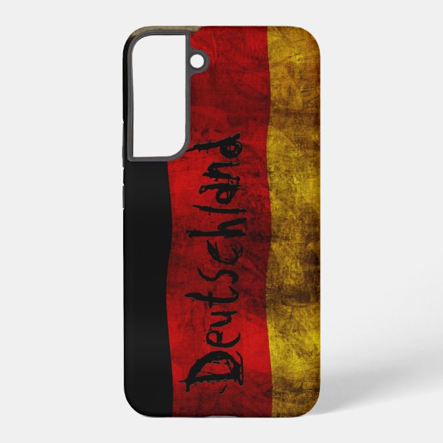 German Flag - Vintage Samsung Galaxy S22+ Case (Back)