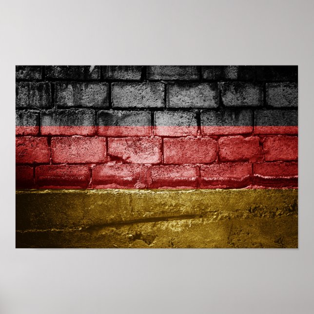 German flag wall poster (Front)
