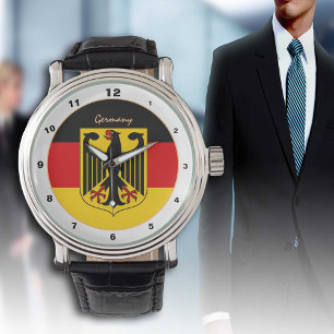 German Flag watch, Eagle, Germany fashion /design Watch