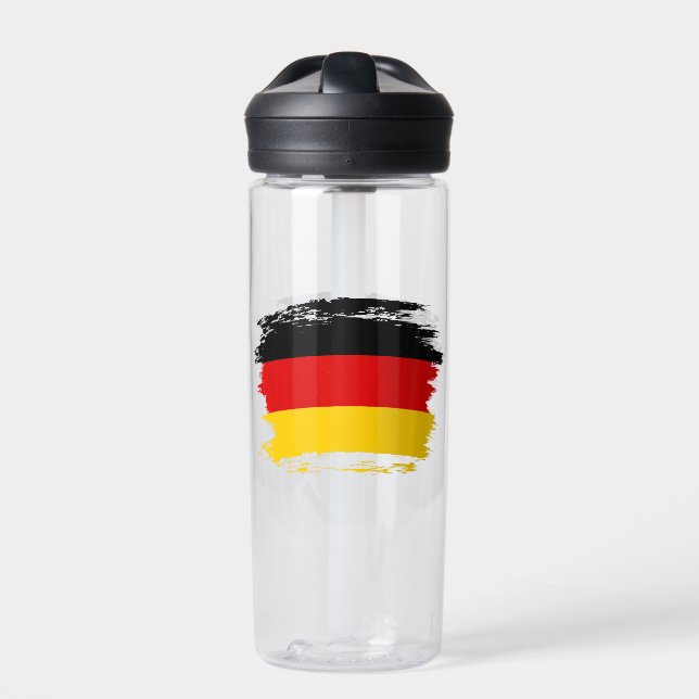 German flag water bottle (Front)
