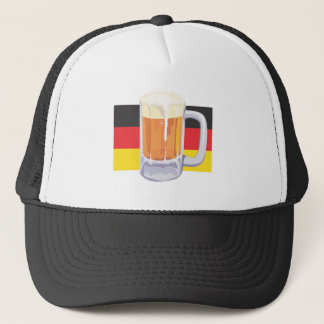 German Flag with Beer Trucker Hat