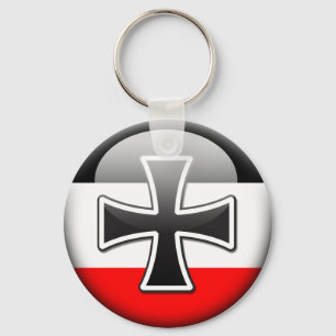 German Flag WWI Key Ring