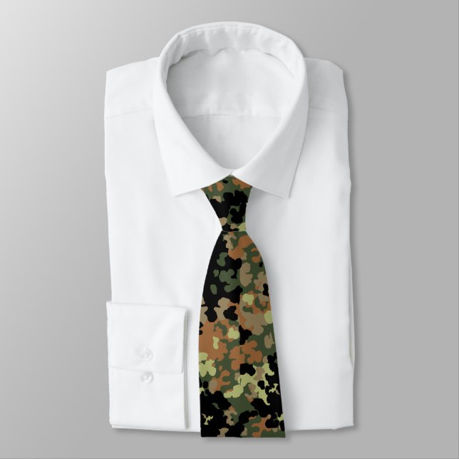 German Flecktarn v2 Camo Tie (Tied)