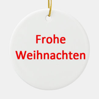 german frohe weihnachten ceramic tree decoration