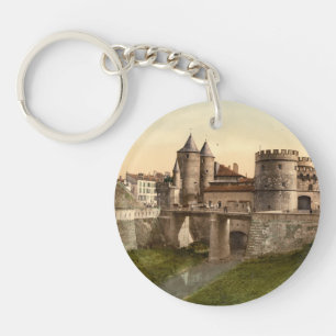 German Gate, Metz, Lorraine, France Key Ring