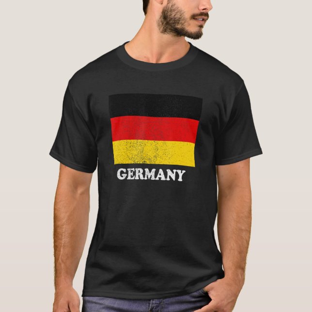 German Germany Flag Pride German Flag T-Shirt (Front)