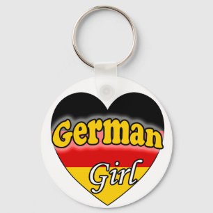 German Girl Key Ring