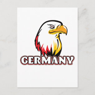 German Golden Eagle Postcard