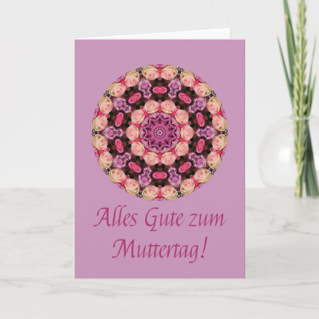 german Happy Mother’s Day! Card (Front)