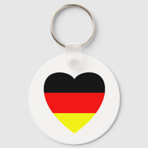 German Heart Key Ring