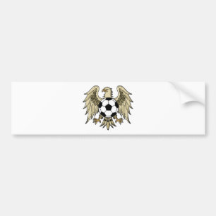 German Heritage Eagle Coat of Arms Bumper Sticker