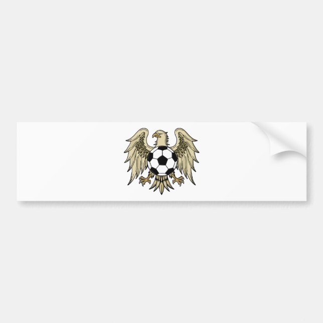 German Heritage Eagle Coat of Arms Bumper Sticker (Front)