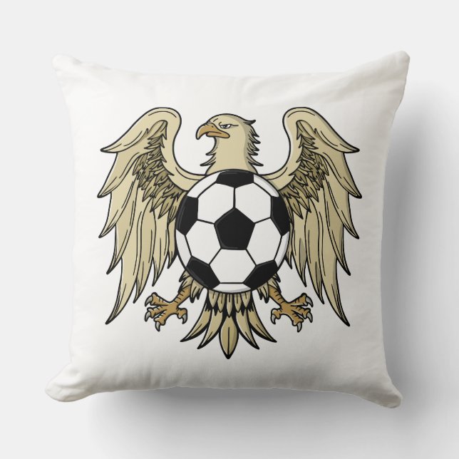 German Heritage Eagle Coat of Arms Cushion (Front)