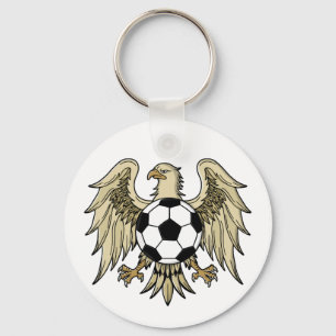 German Heritage Eagle Coat of Arms Key Ring