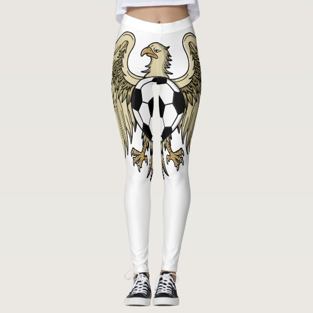 German Heritage Eagle Coat of Arms Leggings (Front)