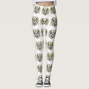 German Heritage Eagle Coat of Arms Leggings
