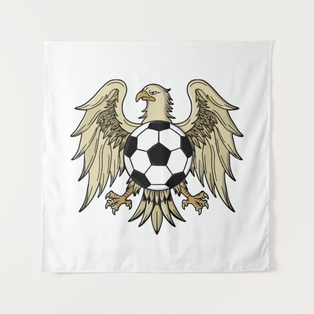German Heritage Eagle Coat of Arms Tapestry (Front)