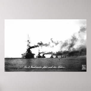 German High Seas Fleet Poster