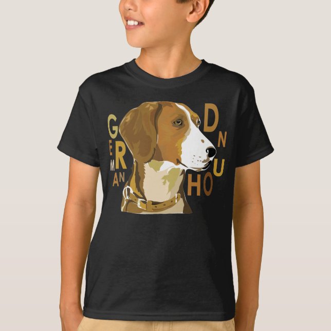 German hound T-Shirt (Front)