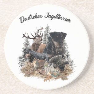 German Hunting Terrier (Jagdterrier)    Coaster