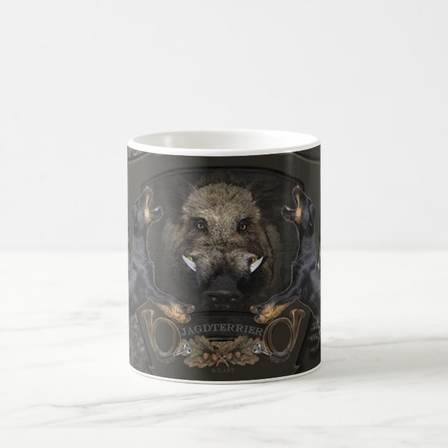 German Hunting Terrier (Jagdterrier)   Coffee Mug (Center)