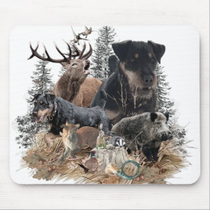 German Hunting Terrier (Jagdterrier) Mouse Mat