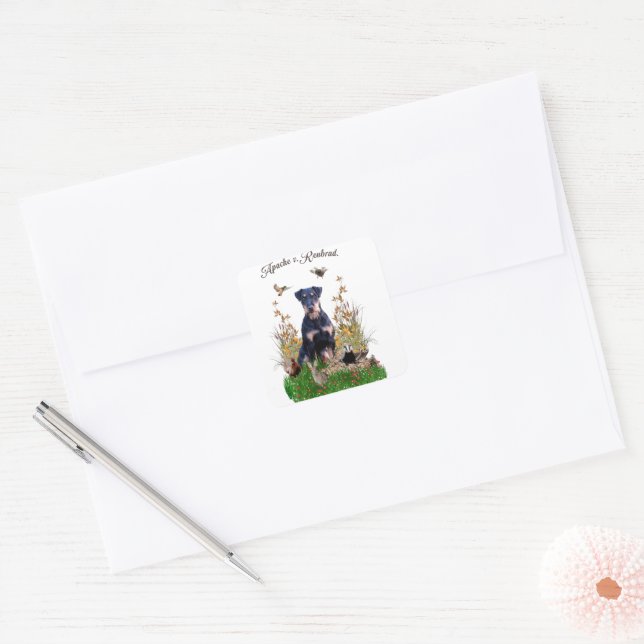German Hunting Terrier (Jagdterrier)  Sticker (Envelope)