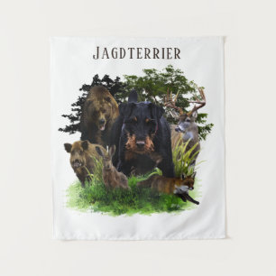 German Hunting Terrier (Jagdterrier) Tapestry