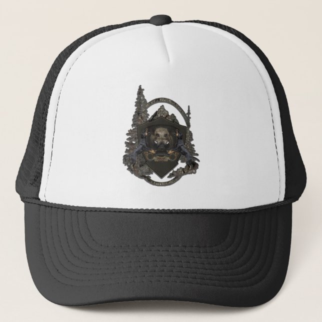 German Hunting Terrier (Jagdterrier)   Trucker Hat (Front)