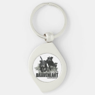 German Hunting Terrier, The Jagdterrier , Art Key Ring