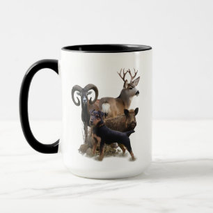 German Hunting Terrier, The Jagdterrier , Art Mug