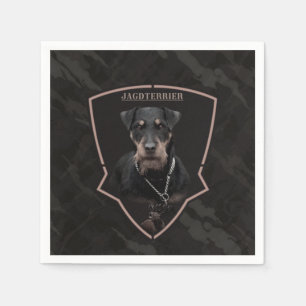 German Hunting Terrier, The Jagdterrier , Art Napkin