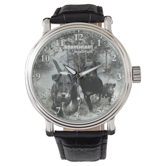 German Hunting Terrier, The Jagdterrier , Art  Watch (Front)