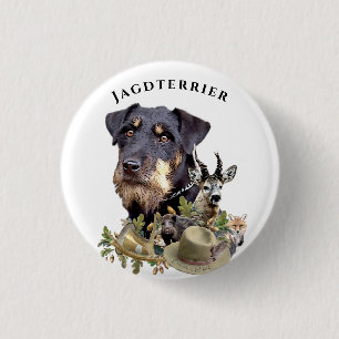 German Hunting Terriers 3 Cm Round Badge