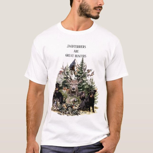 German Hunting Terriers  T-Shirt (Front)