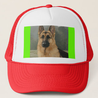 german, I Love German Shepards! Trucker Hat