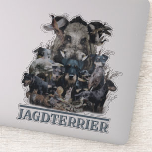 German Jagdterrier Sticker