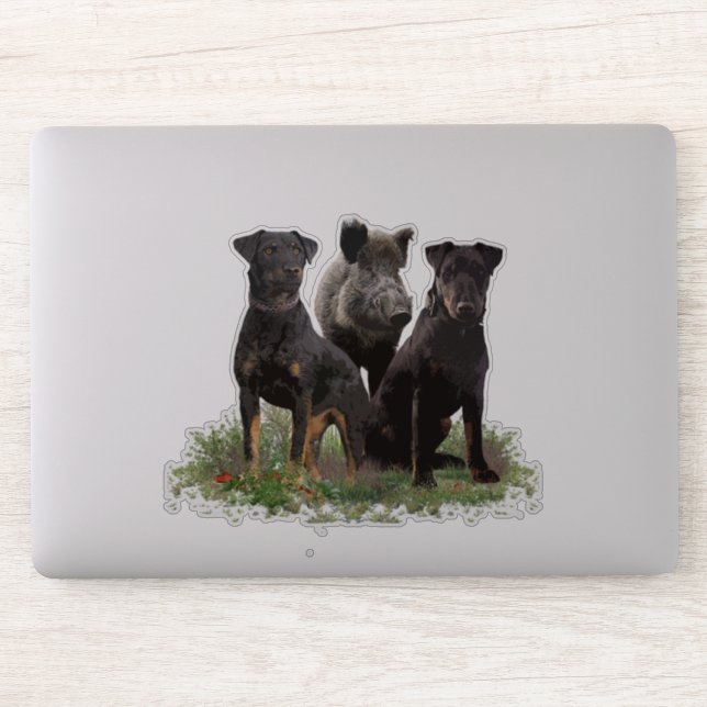 German Jagdterrier Sticker (Computer)