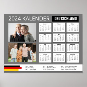 German Language   Add Your Photo 2024 Germany  Poster
