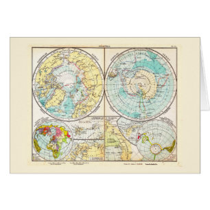 German-Language Polar Map