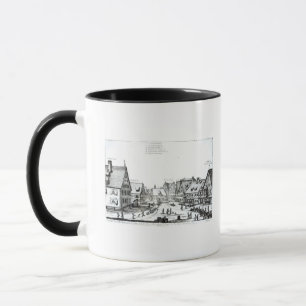 German Market town, 1704 Mug