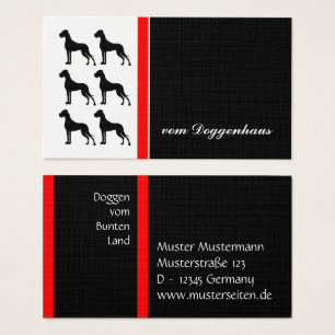 German Mastiff / Great Dane Silhouette