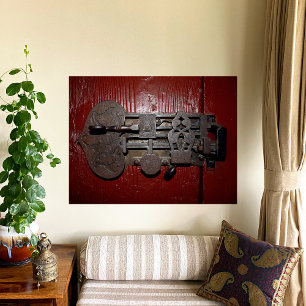 German Medival Lock Canvas Print