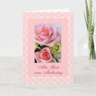 German Mothers Day Cards Zazzle Uk